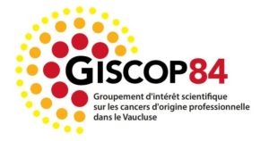 logo du GISCOP84 Groupement d'intérêt scientifique sur les cancers d'origine professionnelle du Var