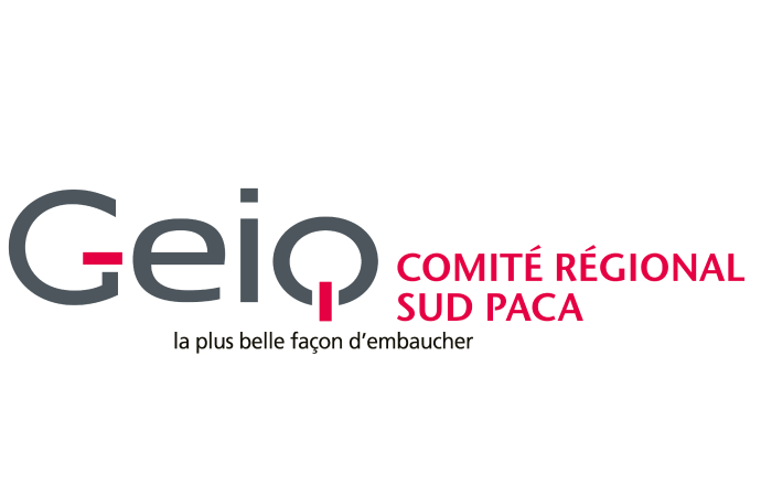logo du Geiq, comité régional Sud PACA, Groupement d’Employeurs pour l’Insertion et la Qualification