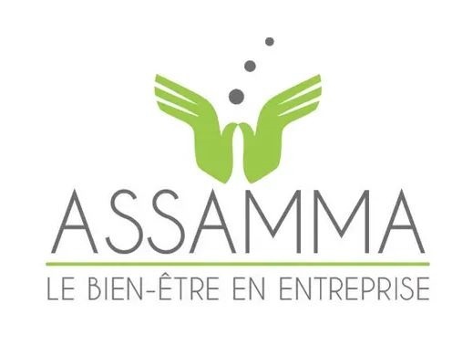 logo de l'association ASSAMMA "Le bien-être en entreprise"