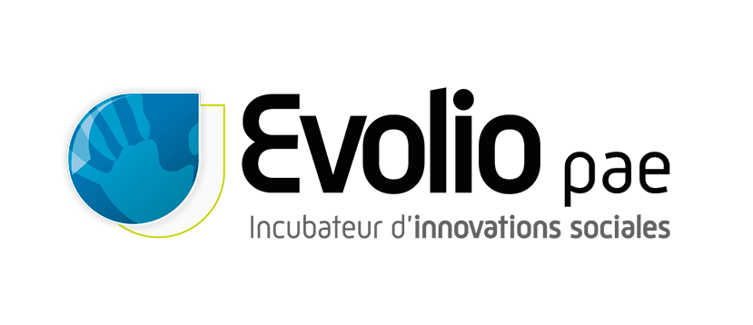 logo d'EVOLIO, "Incubateur d'innovations sociales"