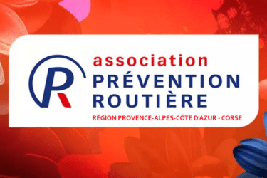 logo de l'association Prévention Routière Région Provence Alpes Côte d'Azur Corse